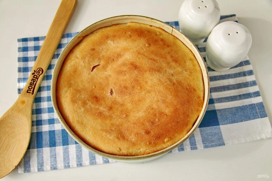 Шаг 12: Пирог с картошкой и луком в духовке