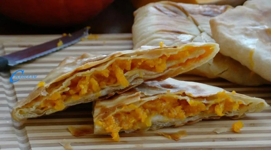 Плацинды с тыквой: шаг 12