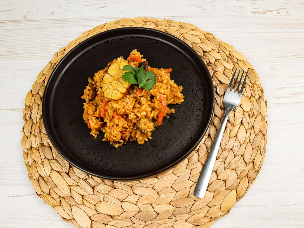 Шаг 12: Плов с говядиной