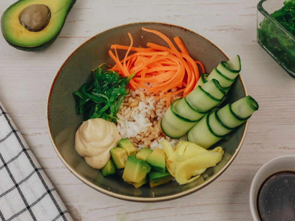 Шаг 12: Поке с курицей терияки