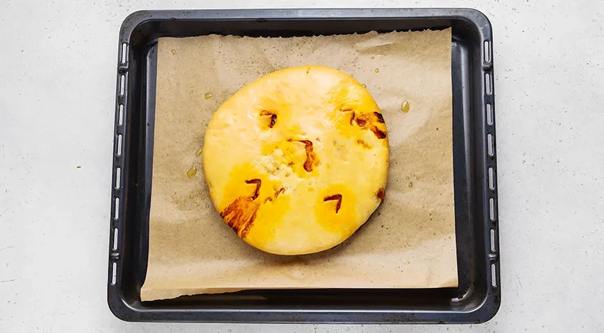 Постный осетинский пирог: шаг 12