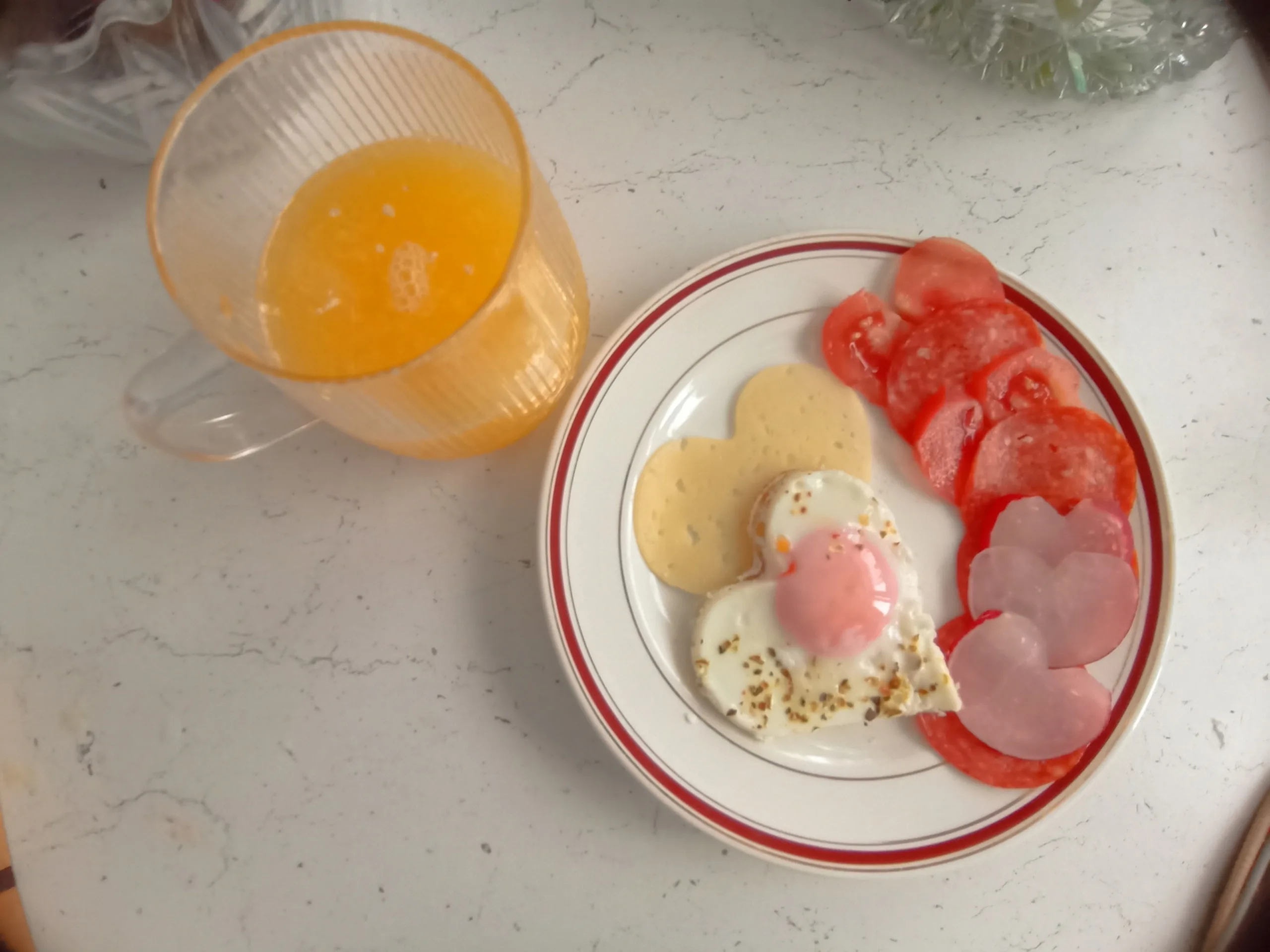 Шаг 12: Простой романтический завтрак к 14 февраля