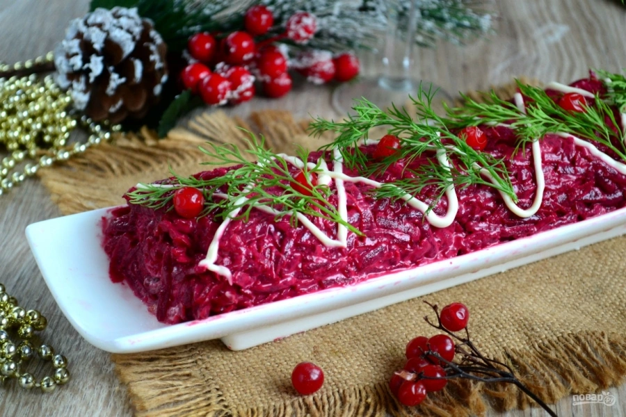 Шаг 12: Рулет сельдь в шубе