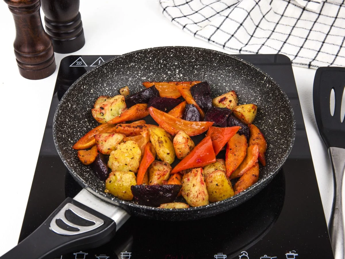 Шаг 12: Салат из запеченных овощей