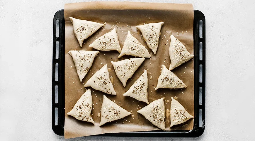 Самбуса по-таджикски – пирожки с мясной начинкой: шаг 12