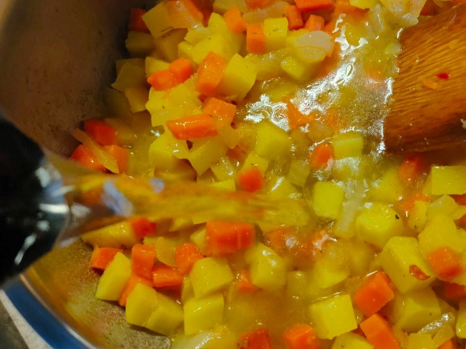 Шаг 12: Суп-пюре из цветной капусты и брокколи