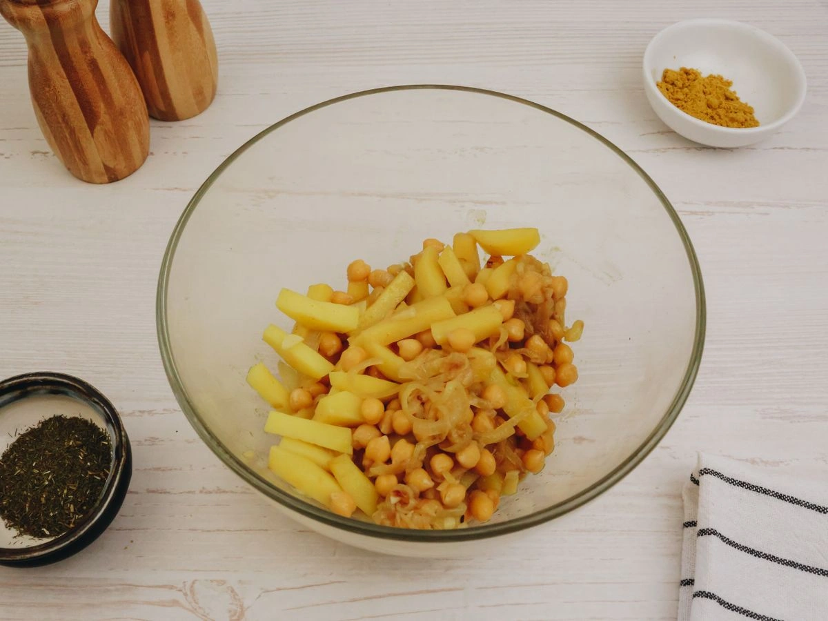 Шаг 12: Суп-пюре с нутом и карри