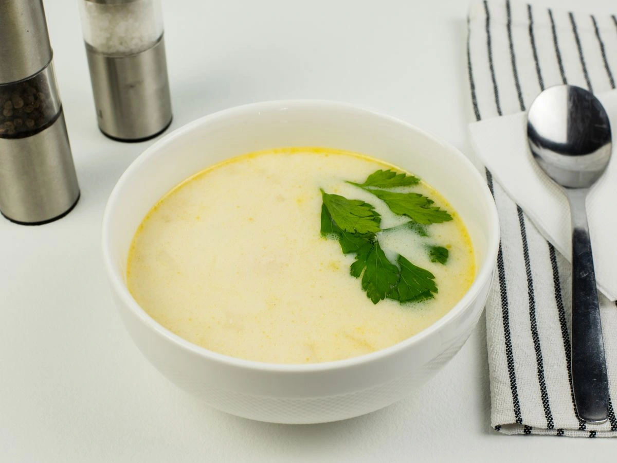 Шаг 12: Сырный суп по-французски с курицей