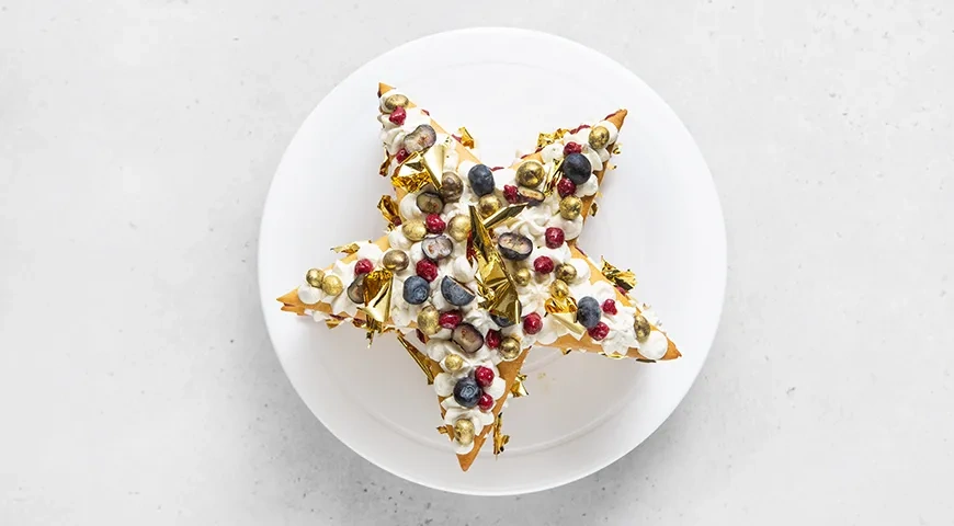 Торт «Звезда»: шаг 12