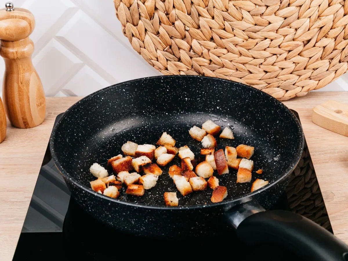 Шаг 12: «Цезарь» с лососем