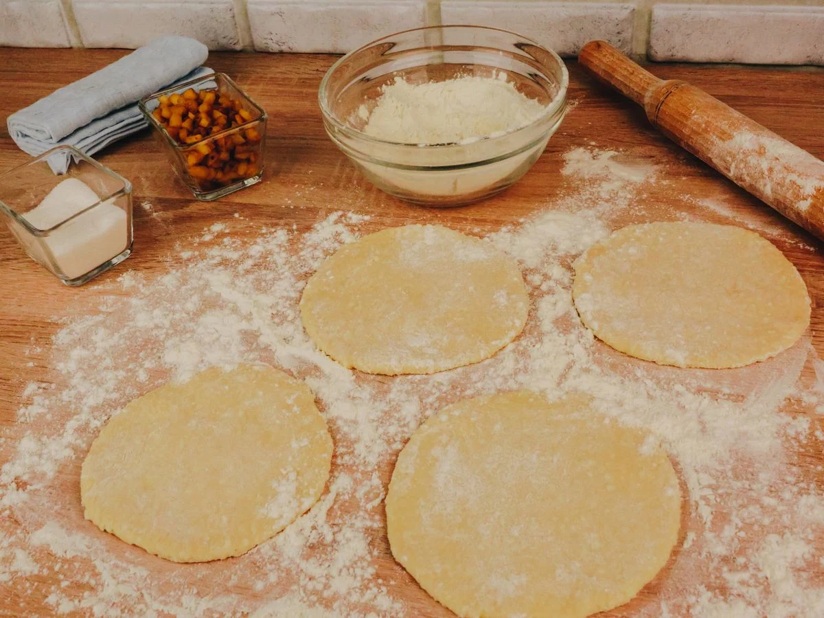 Шаг 12: Творожные пирожки с яблоками