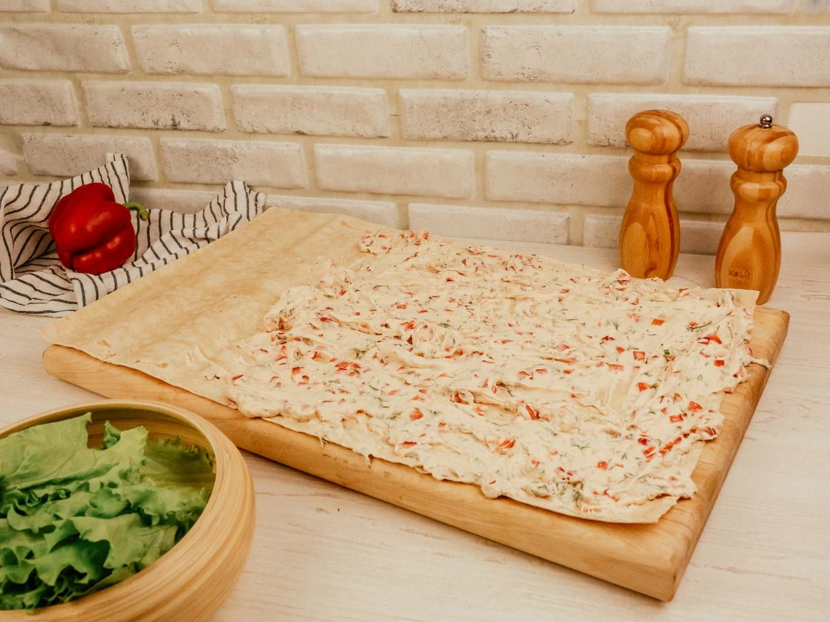 Шаг 12: Закуска из лаваша