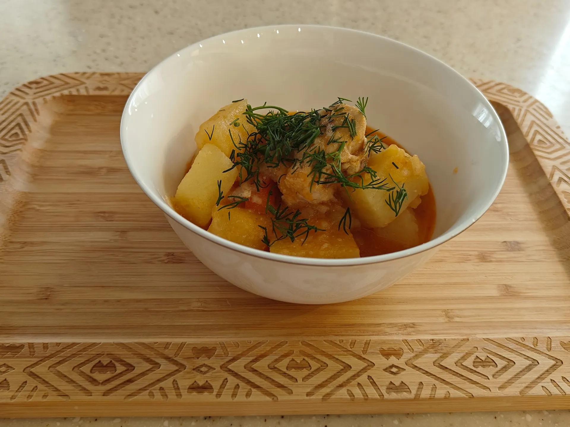 Шаг 12: Жаркое из курицы в казане