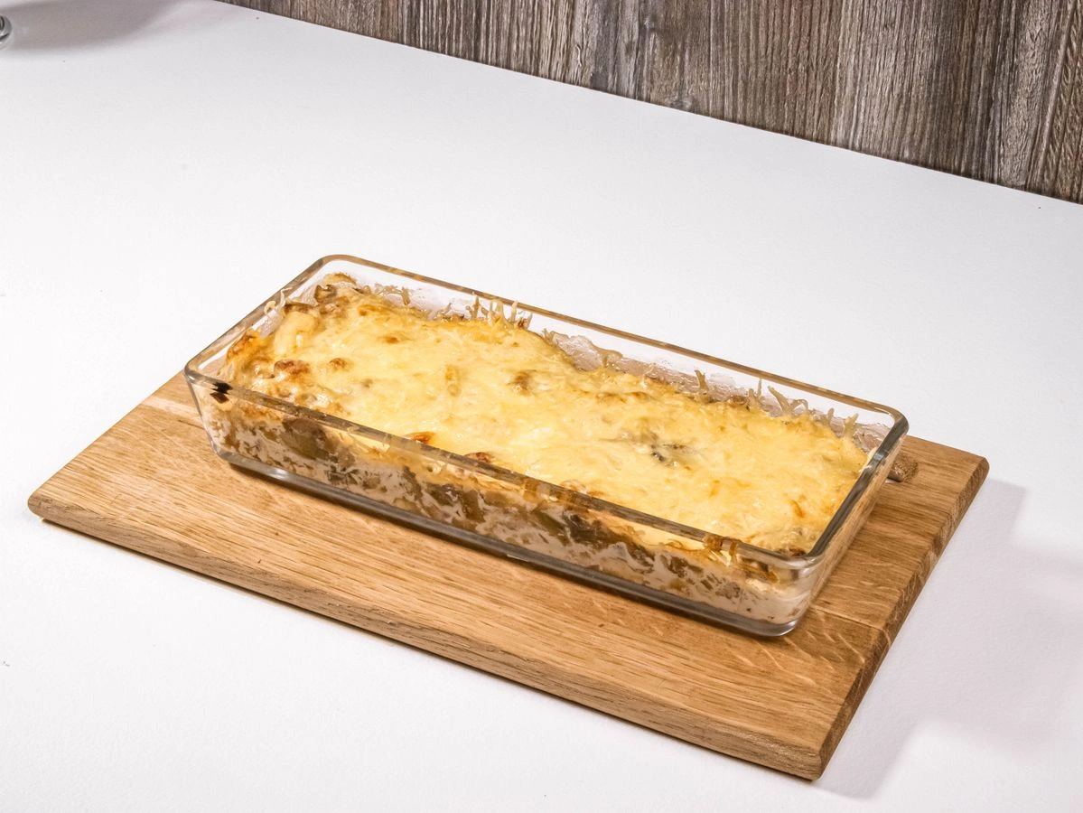 Шаг 12: Жюльен с курицей и грибами