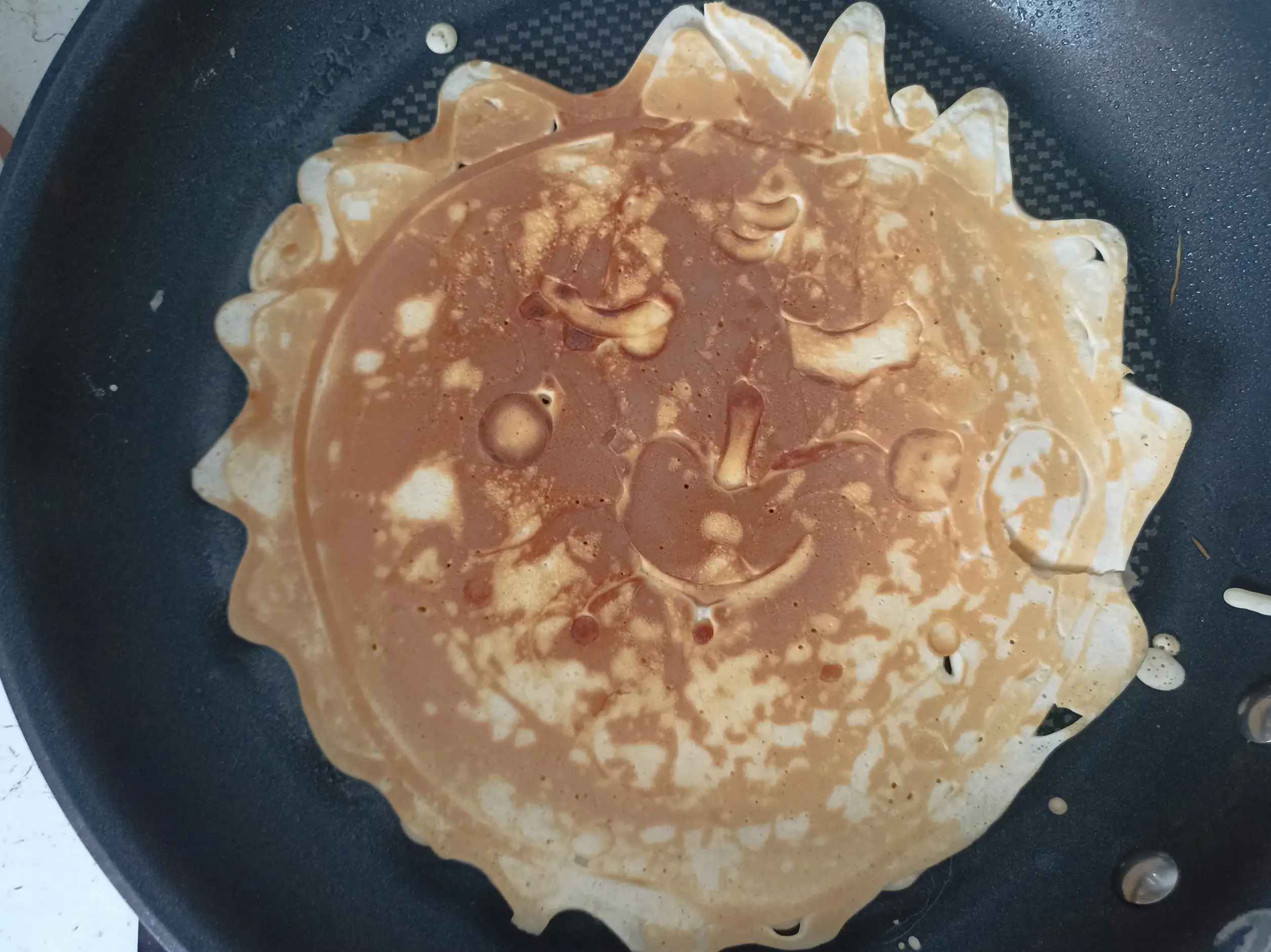 Шаг 13: Блины из кислого молока, как у бабушки