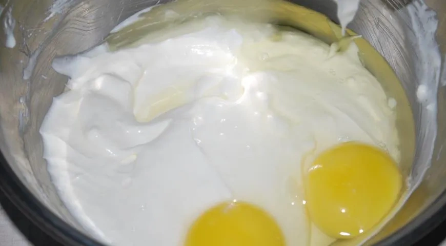 Чизкейк «Малина-Миндаль»: шаг 13