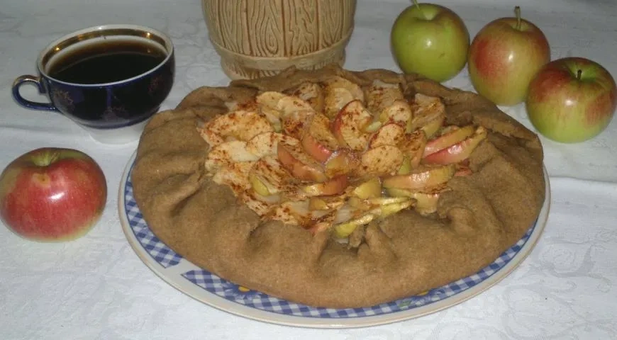 Галета с яблочно-ореховой начинкой: шаг 13