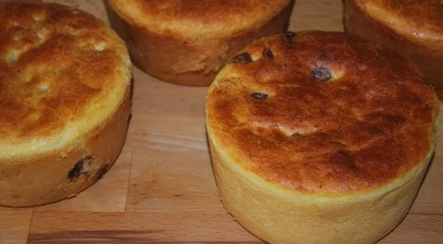 Кулич с шоколадом и миндалем: шаг 13