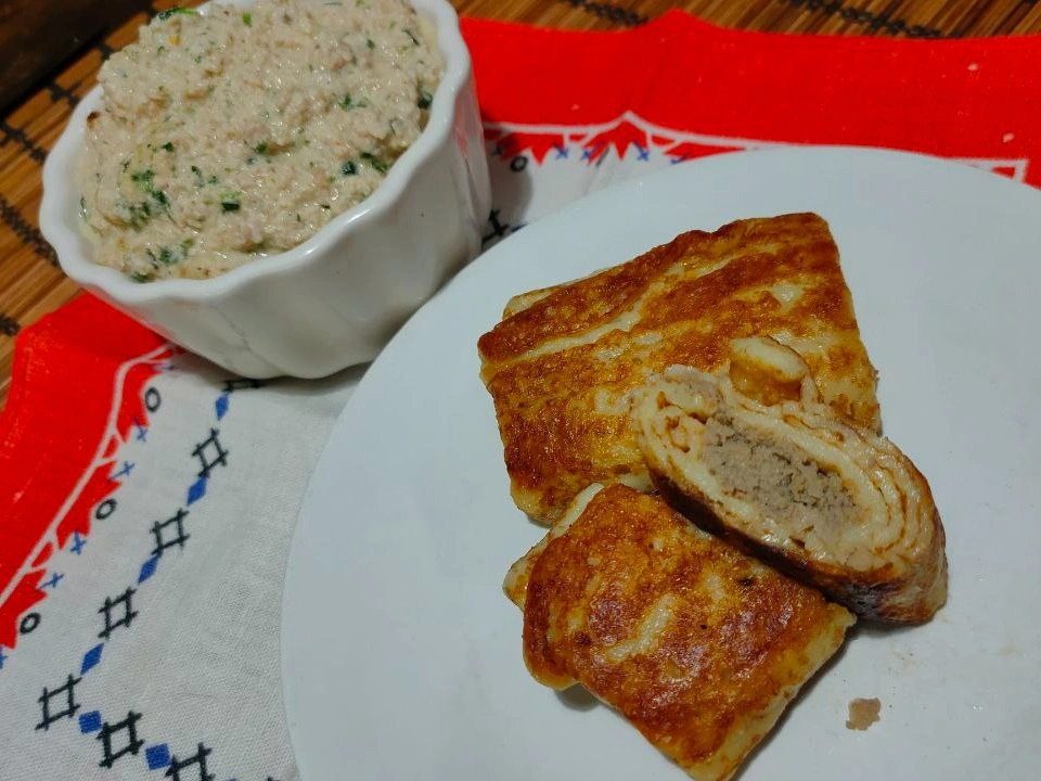 Шаг 13: Мясная начинка для блинов