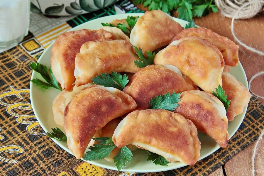 Шаг 13: Постные пирожки с фасолью