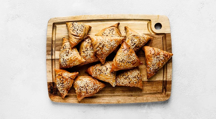 Самбуса по-таджикски – пирожки с мясной начинкой: шаг 13