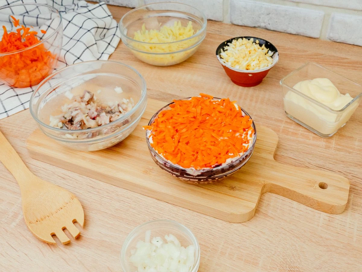 Шаг 13: Селедка под шубой