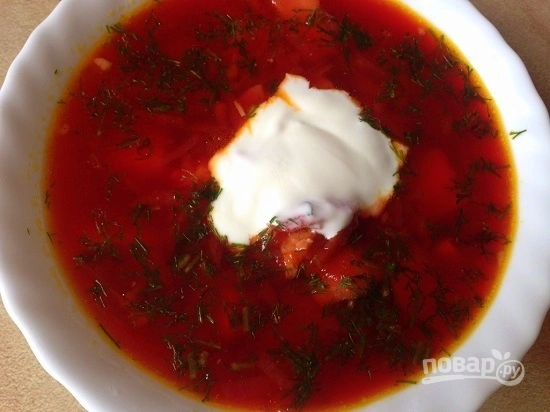 Шаг 13: Свекольник классический