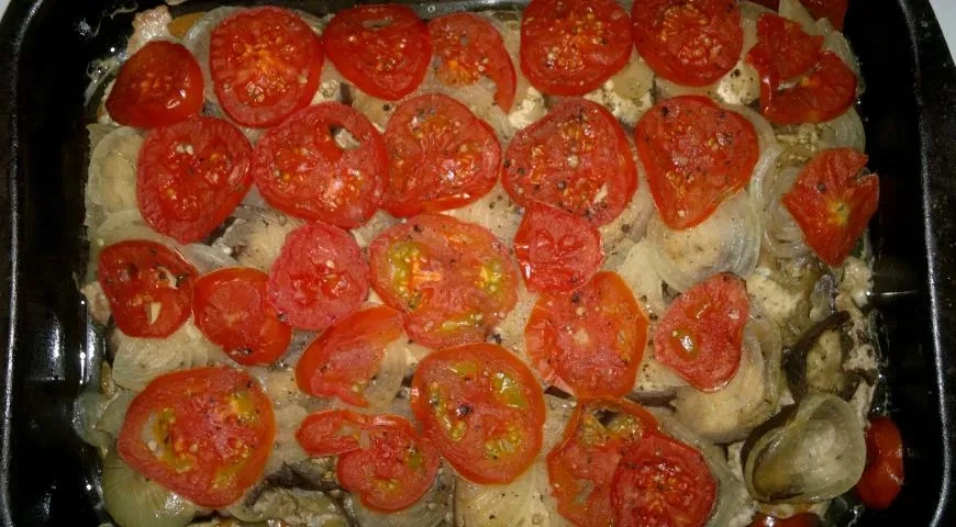 Свинина в фольге с овощами: шаг 13