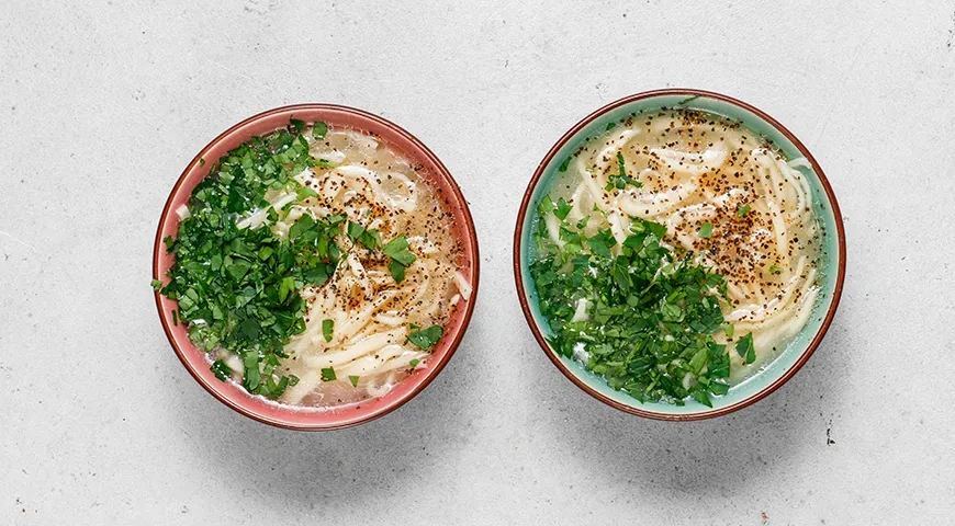 Токмач (татарский суп с лапшой): шаг 13