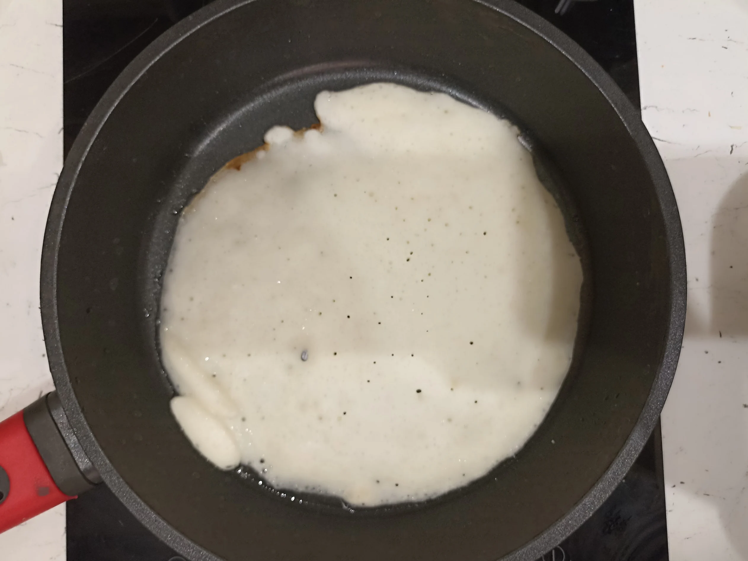 Шаг 14: Блины с яично-масляной болтушкой