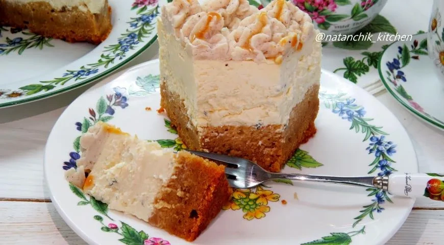 Чизкейк Груша-Горгонзола: шаг 14