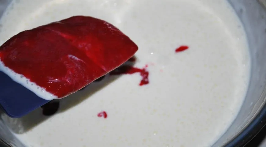 Чизкейк «Малина-Миндаль»: шаг 14