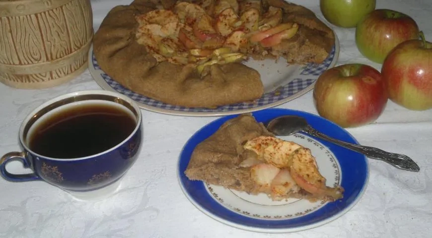 Галета с яблочно-ореховой начинкой: шаг 14