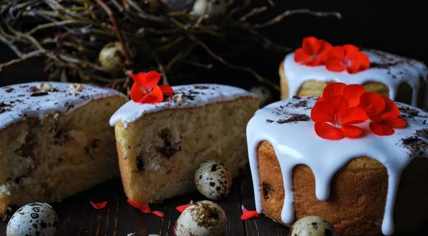 Кулич с шоколадом и миндалем: шаг 14