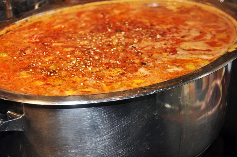 Шаг 14: Лагман поузбекски