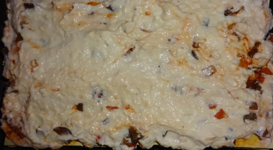 Овощная лазанья с соусом бешамель: шаг 14