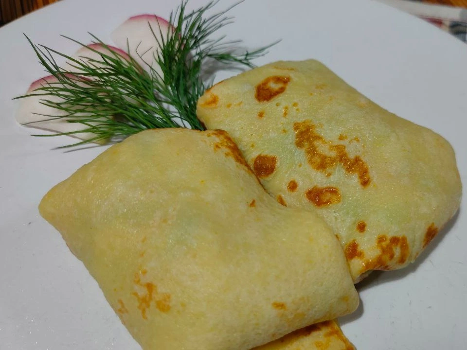 Шаг 14: Овощная начинка для блинов