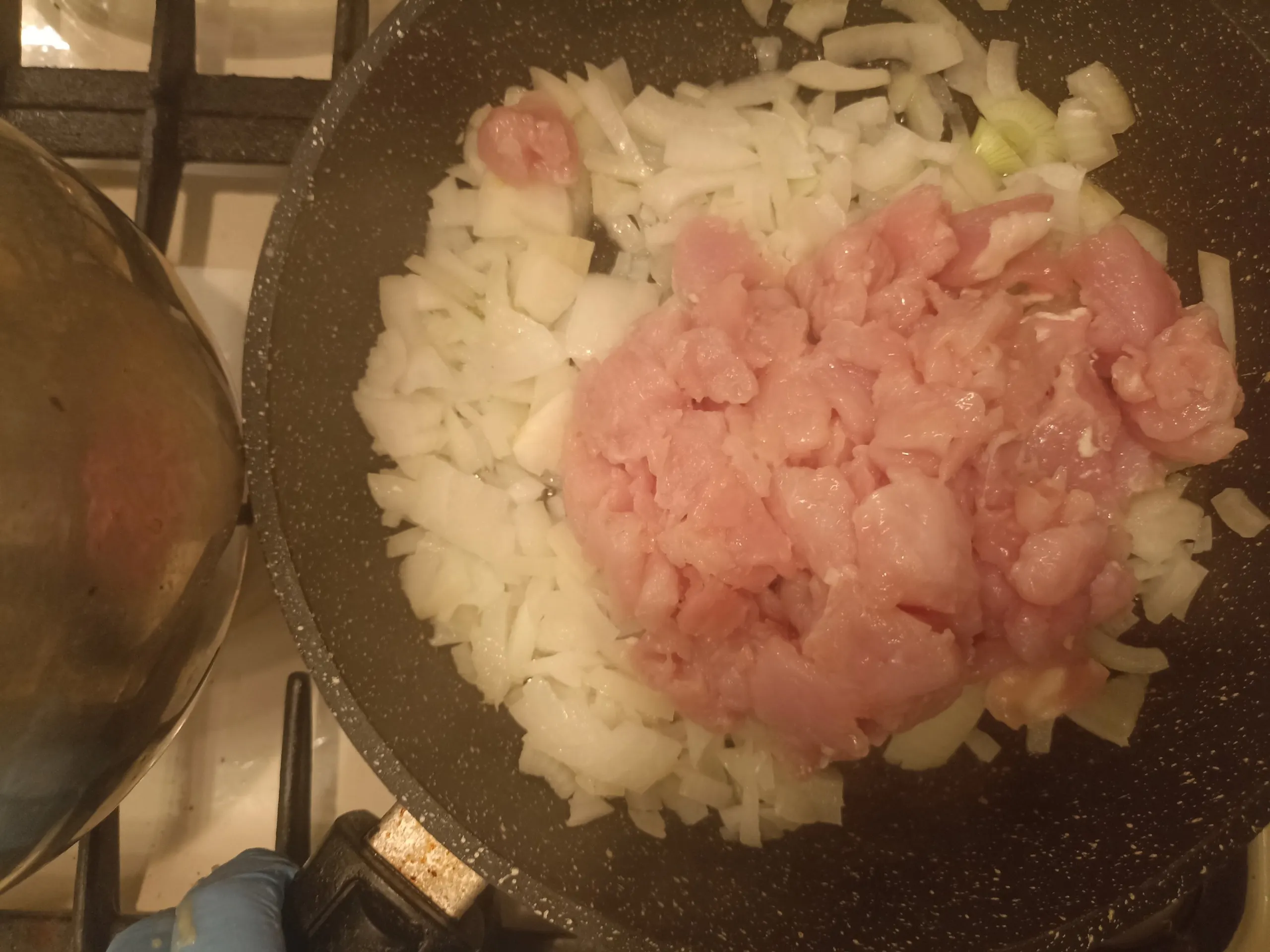 Шаг 14: Пирог с курицей и грибами в духовке