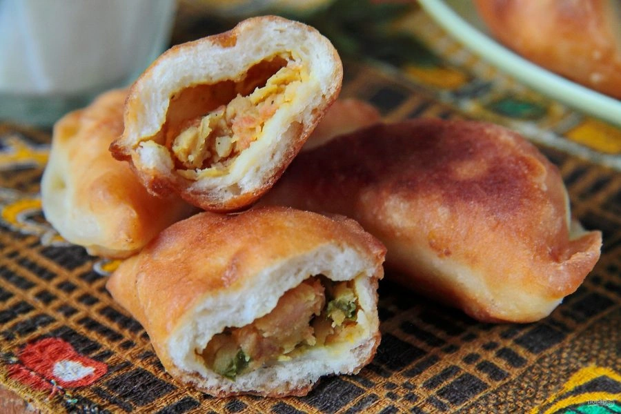 Шаг 14: Постные пирожки с фасолью