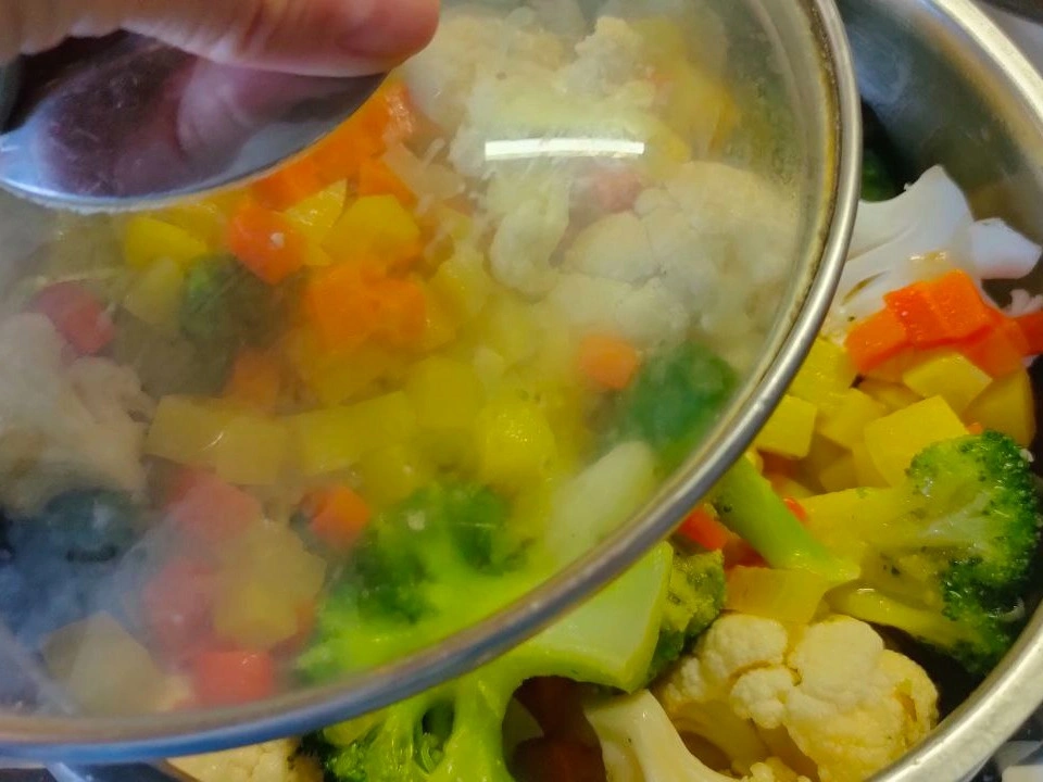 Шаг 14: Суп-пюре из цветной капусты и брокколи