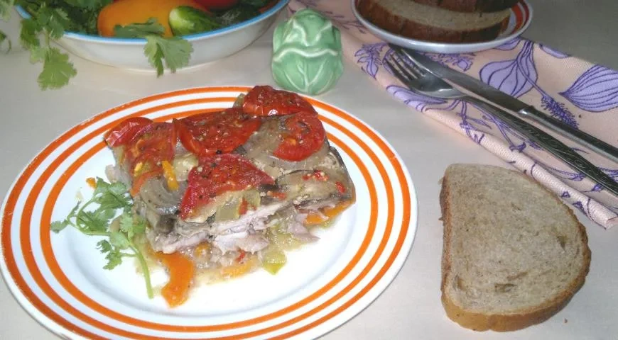 Свинина в фольге с овощами: шаг 14