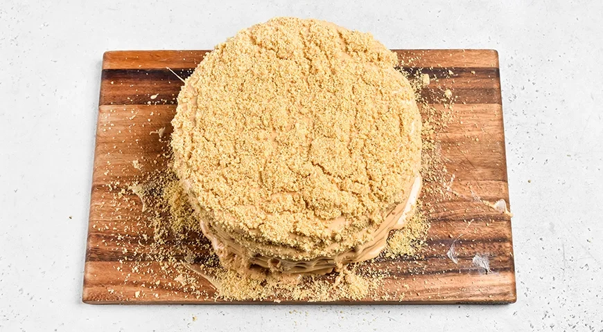 Торт «Афганский Наполеон»: шаг 14