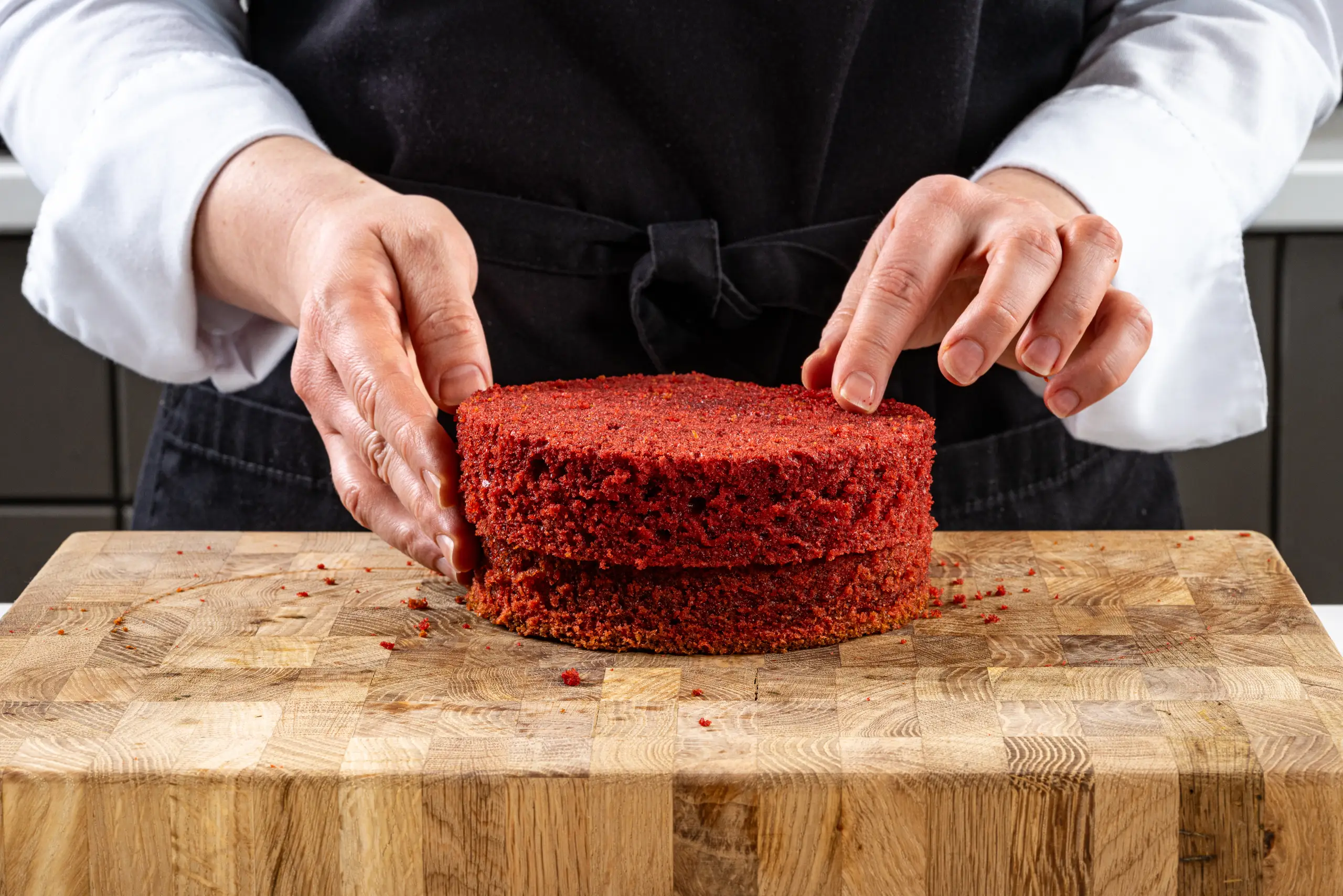 Шаг 14: Торт «Красный бархат»