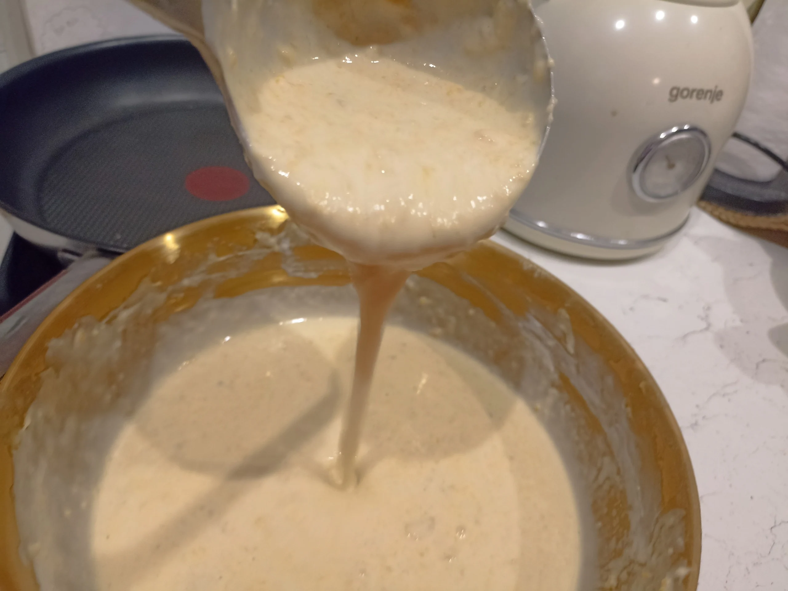 Шаг 14: Тыквенно-банановые блины с куркумой