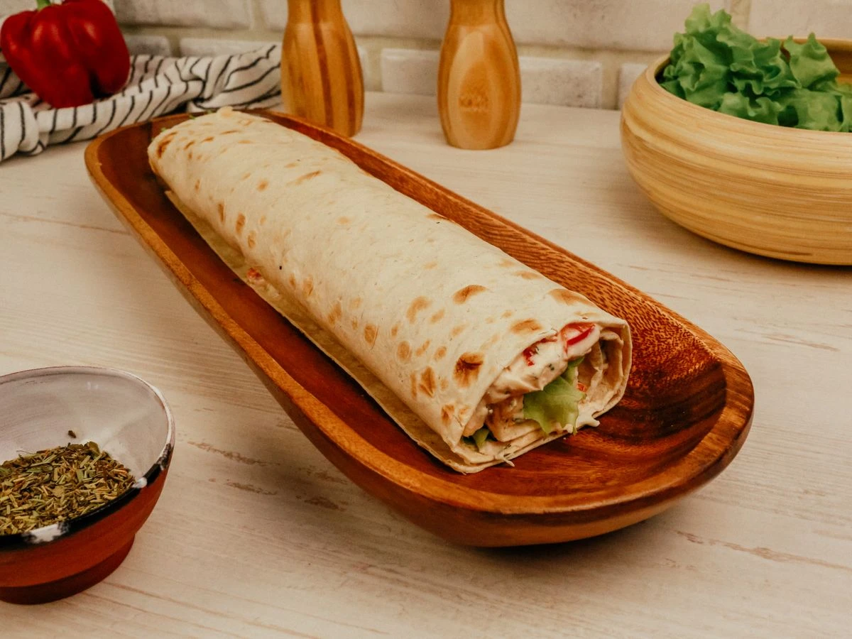 Шаг 14: Закуска из лаваша