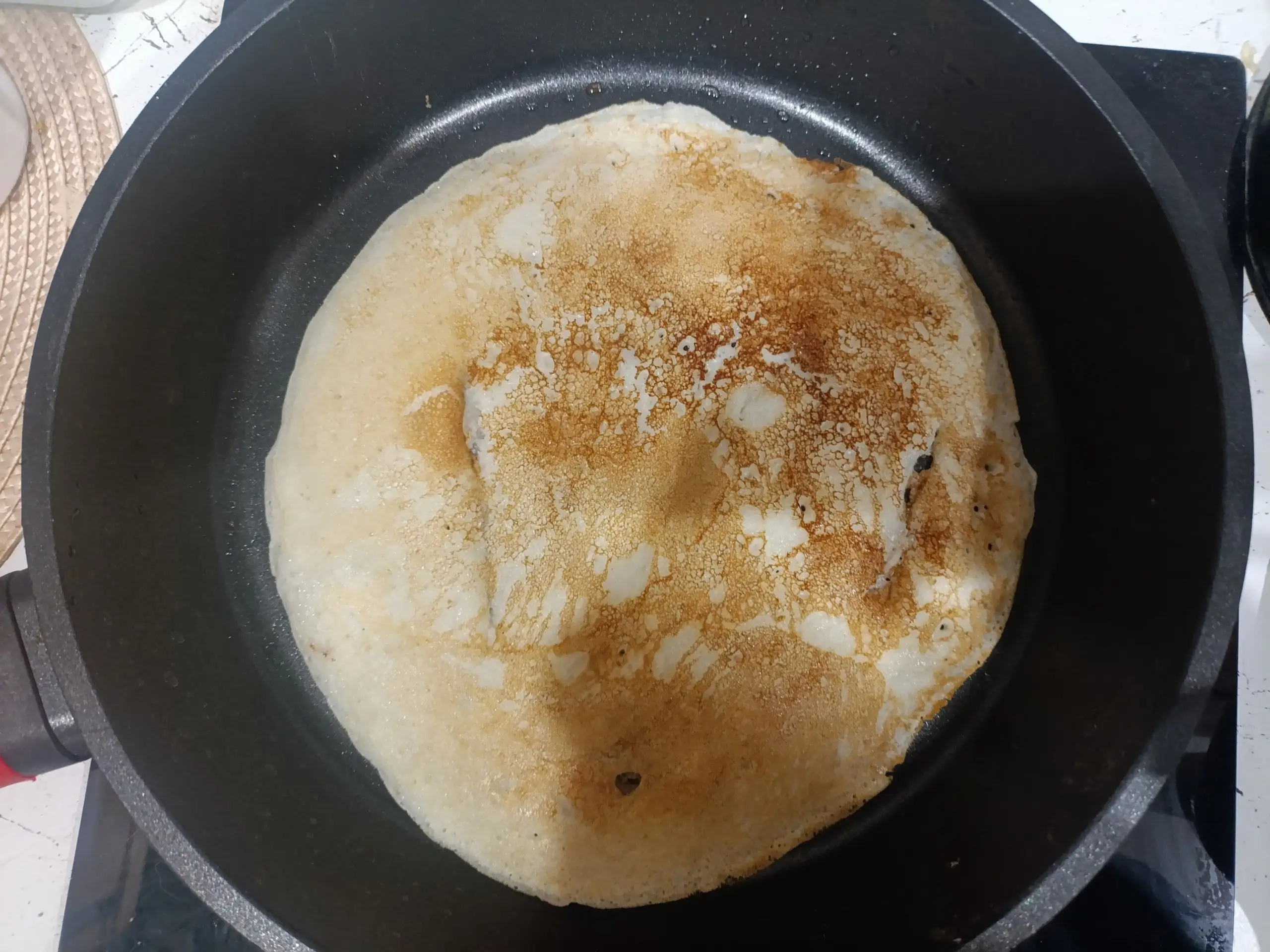 Шаг 15: Блины с яично-масляной болтушкой