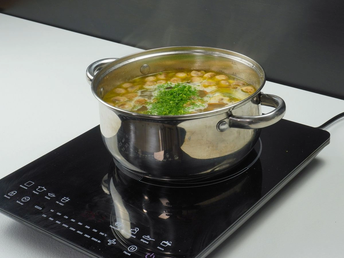 Шаг 15: Грибной суп с вермишелью