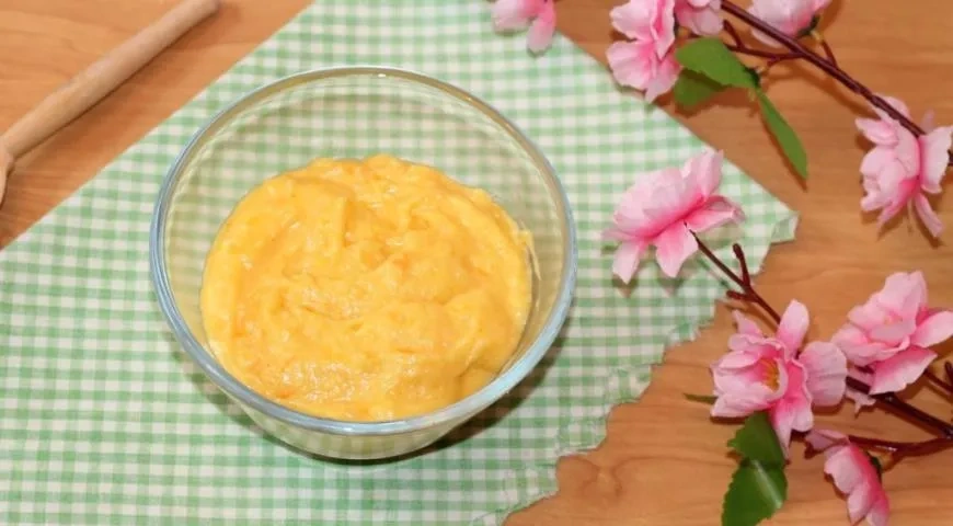 Кулич (паска) с апельсиновым кремом: шаг 15