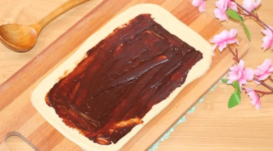 Кулич (паска) с шоколадом и вишней: шаг 15