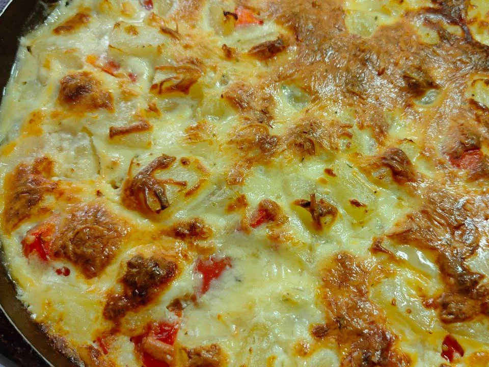 Шаг 15: Курица с помидорами и ананасами в духовке